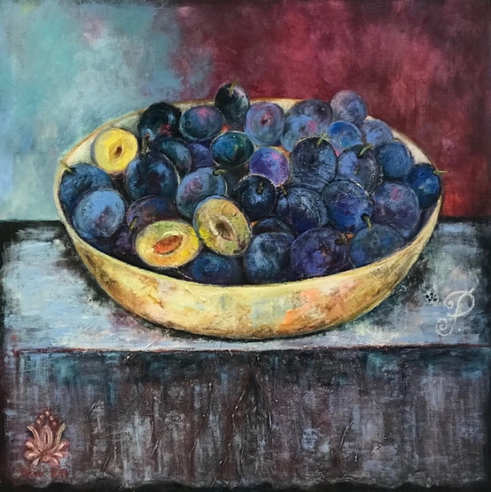 PRODÁNO/SOLD Švestky ze sadu