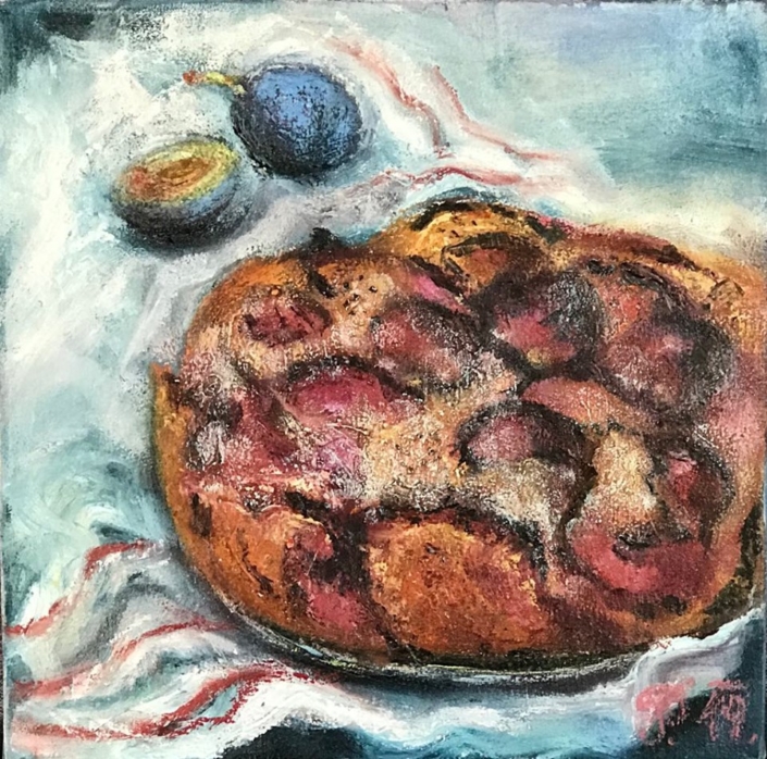 Švestkový koláč 4000,-