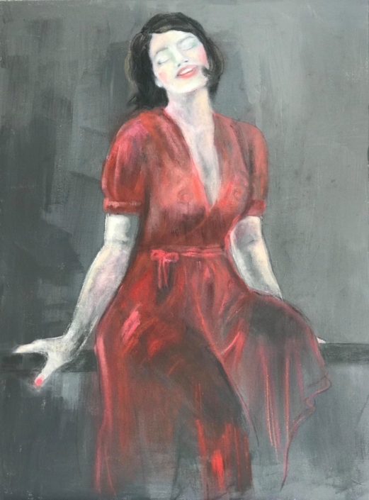 Mám na sobě dnes večer své rudé šaty 21 000,-