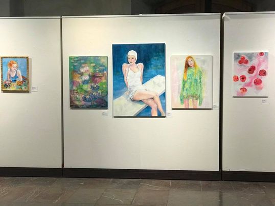 Z výstavy ,,Poesie barev ´´